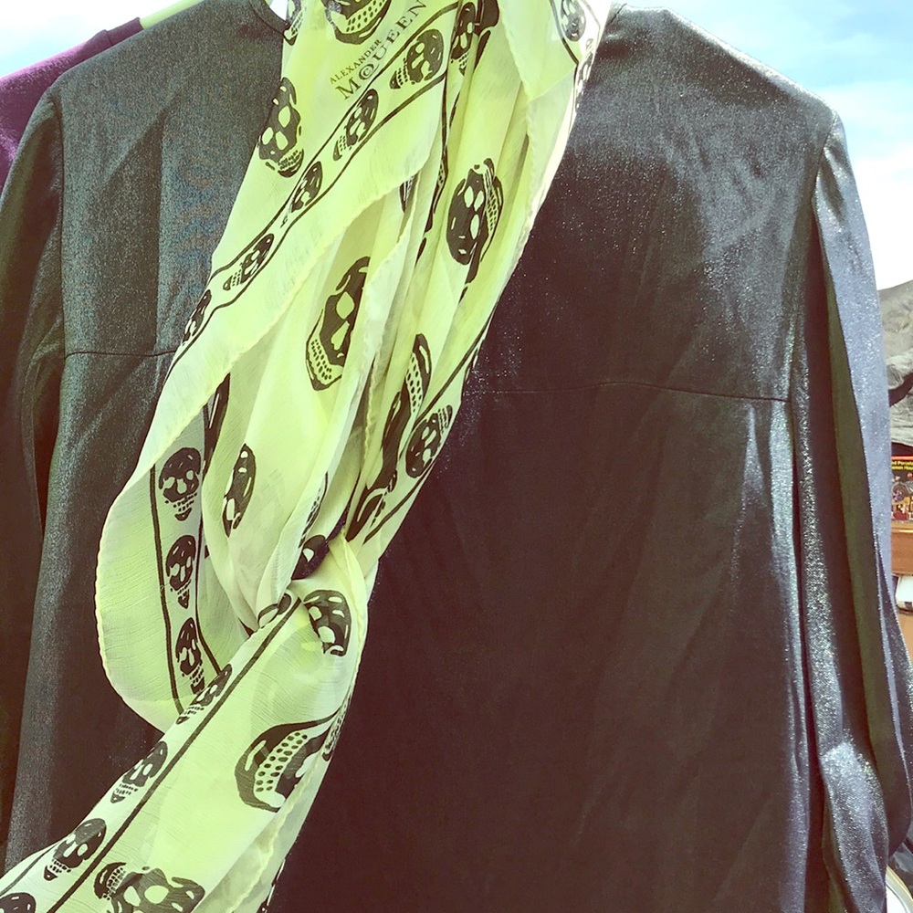 Alexander McQueen Skull Scarf
